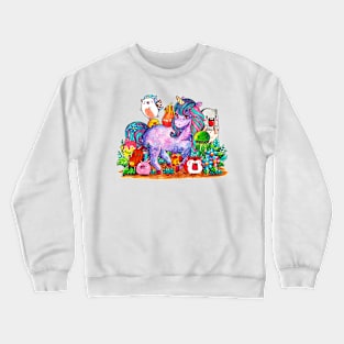 Zodiac VIRGO Doodle Art Series Crewneck Sweatshirt